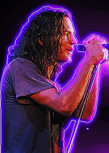 Eddie Vedder Neon