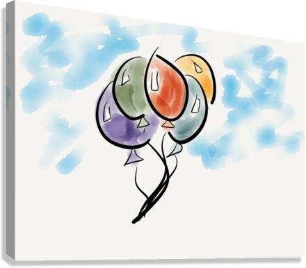 Balloons Canvas Print