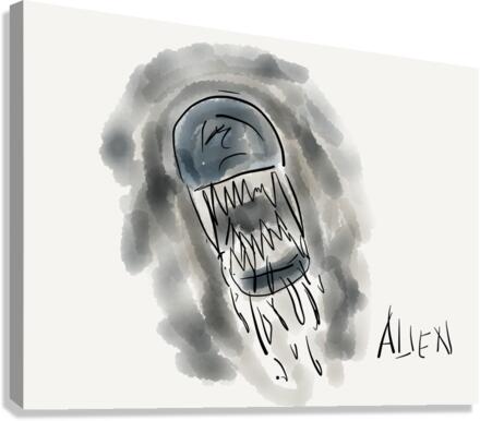 Alien Canvas Print