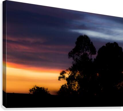 Dark Dusk Canvas Print