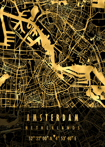 Amsterdam Map Netherlands