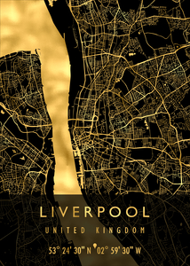 LIVERPOOL MAP UNITED KINGDOM