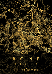 ROME MAP ITALY