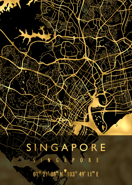 SINGAPORE CITY MAP by Mapolis