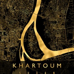 KHARTOUM MAP SUDAN