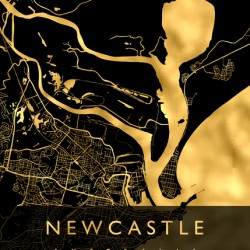 NEWCASTLE MAP AUSTRALIA