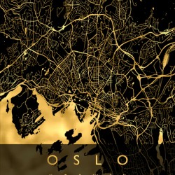 OSLO MAP NORWAY
