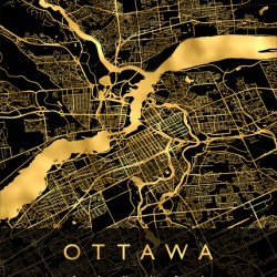 OTTAWA MAP CANADA
