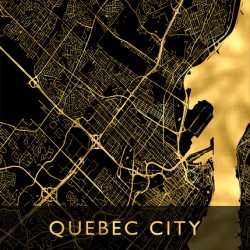QUEBEC CITY MAP CANADA