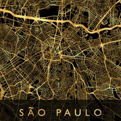 SAO PAULO MAP BRAZIL