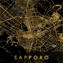 SAPPORO MAP JAPAN