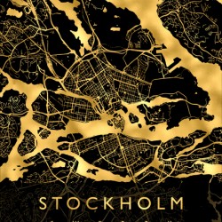 STOCKHOLM MAP SWEDEN