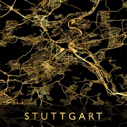 STUTTGART MAP GERMANY