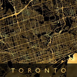 TORONTO MAP CANADA