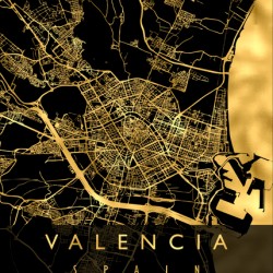 VALENCIA MAP SPAIN