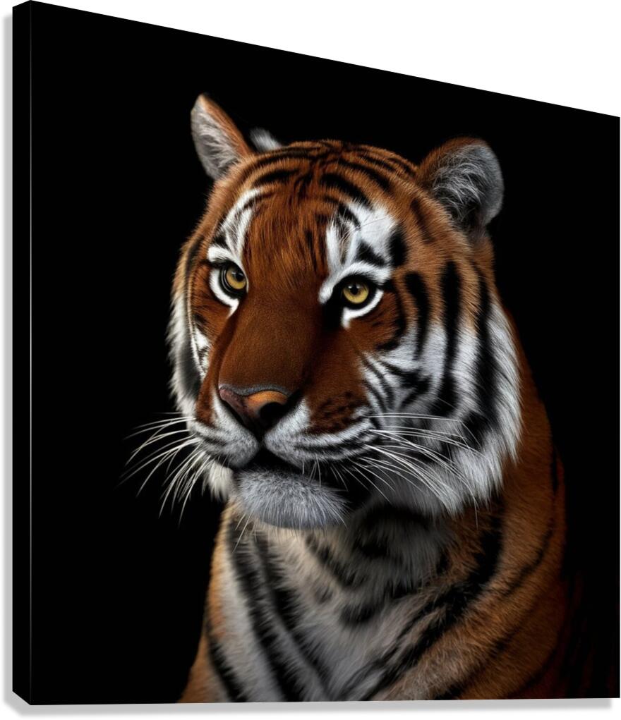 create a professional and realistic image of a ti Canvas Print