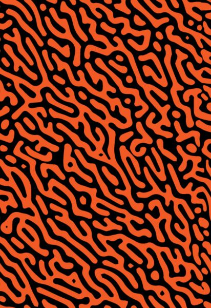 Turning Abstract Pattern Print