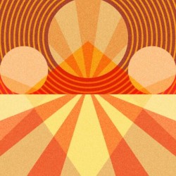 Retro Abstract Sunrise