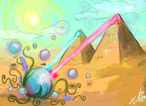 Pyramids by Morgan Collins