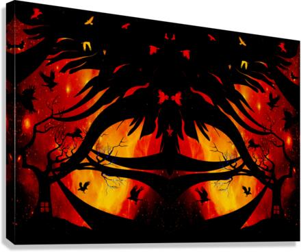DarK Red Canvas Print