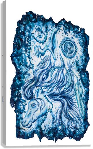 BlueWildMuse Canvas Print