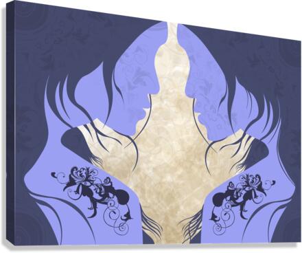 AbstractDuplicity Canvas Print