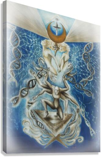 Moons.of.Amaterasu  Canvas Print