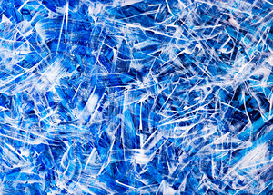 Abstract blue painting. Abstract blue paint grunge background.