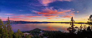 Crystal Bay Tahoe Stateline Sunset