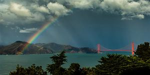 Clearing Storm Golden Gate