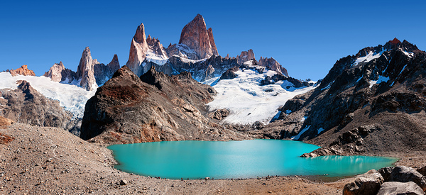 Patagonia Dreams - Fitz Roy and Laguna de los Tres  Print