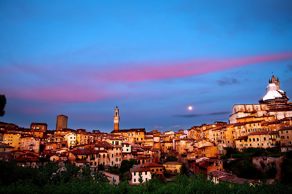 Sienna Moonrise  Print