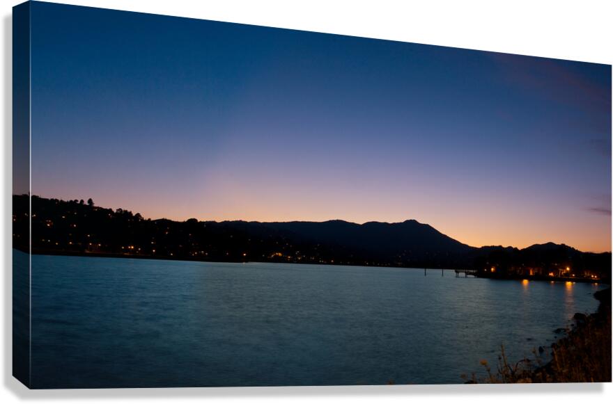 Mill Valley Tamalpais Twilight  Canvas Print