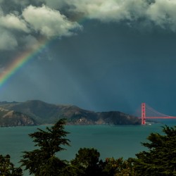 Clearing Storm Golden Gate