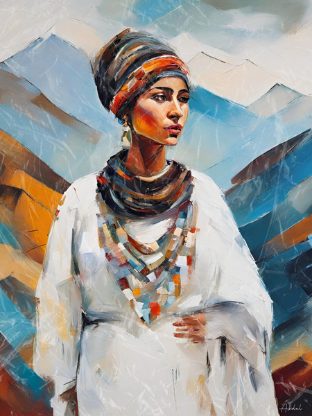 Berber Elegance by Abdel