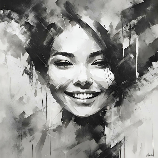 Smiles of Serenity by Abdel