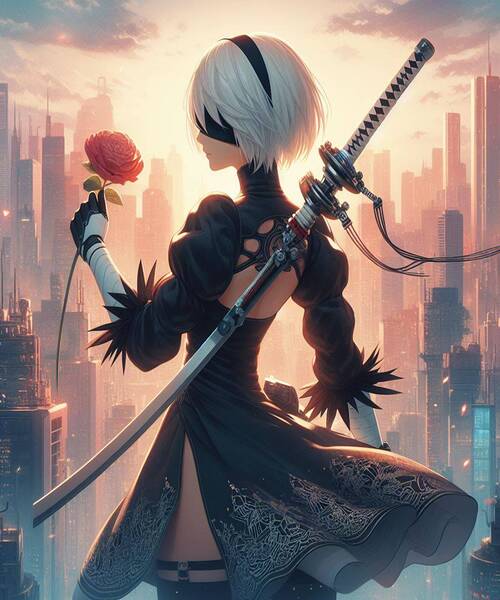 NieR Automata by MikeVPfaff