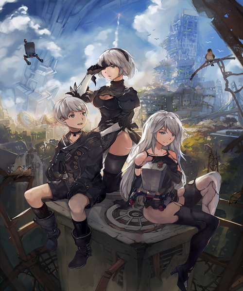 NieR Automata by MikeVPfaff
