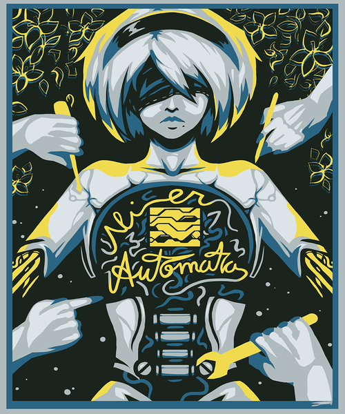 NieR Automata by MikeVPfaff