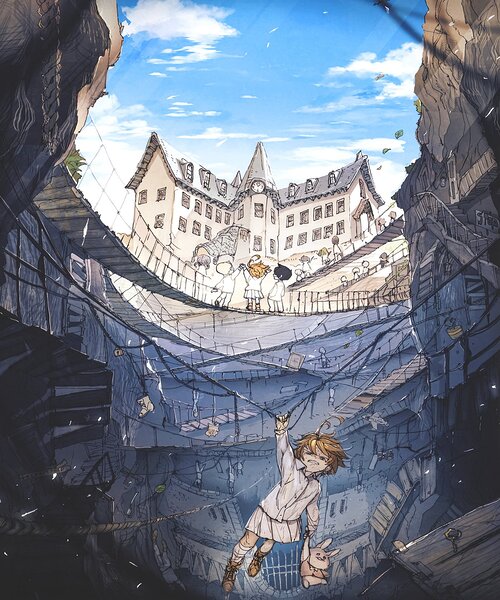 the promised neverland by MikeVPfaff