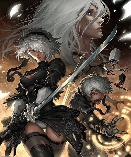 NieR Automata by MikeVPfaff