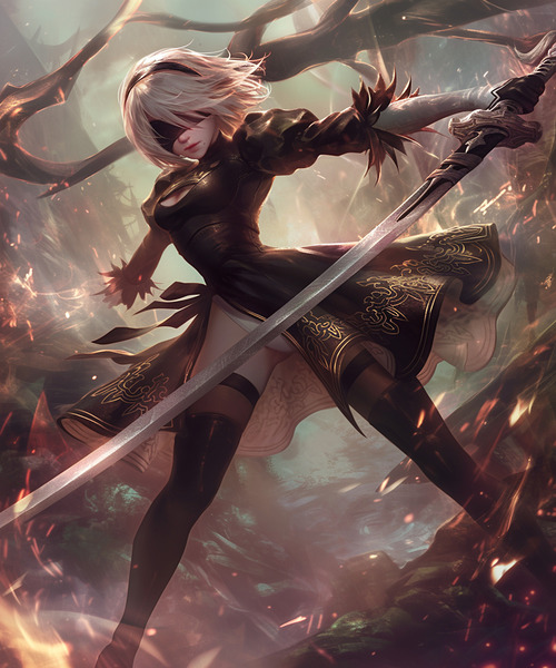 NieR Automata by MikeVPfaff