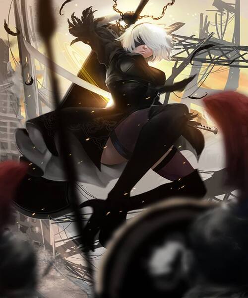 NieR Automata by MikeVPfaff