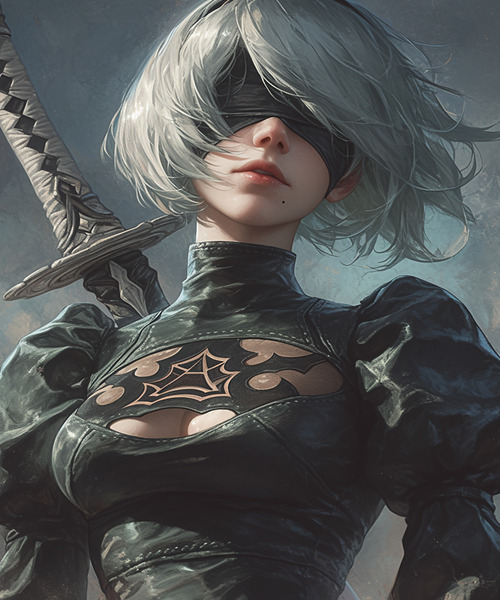 NieR Automata by MikeVPfaff