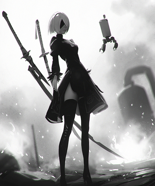 NieR Automata by MikeVPfaff