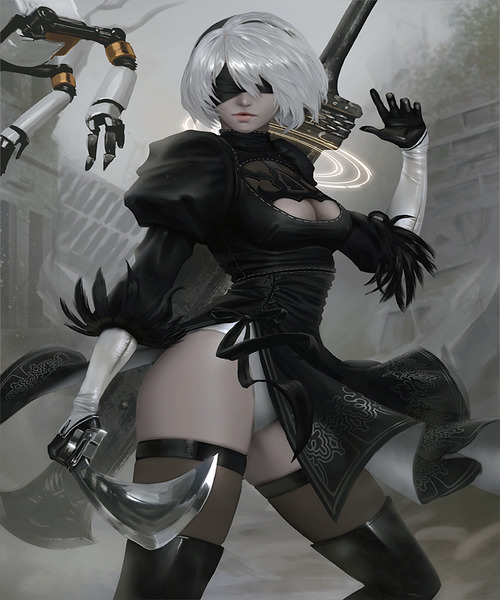 NieR Automata by MikeVPfaff