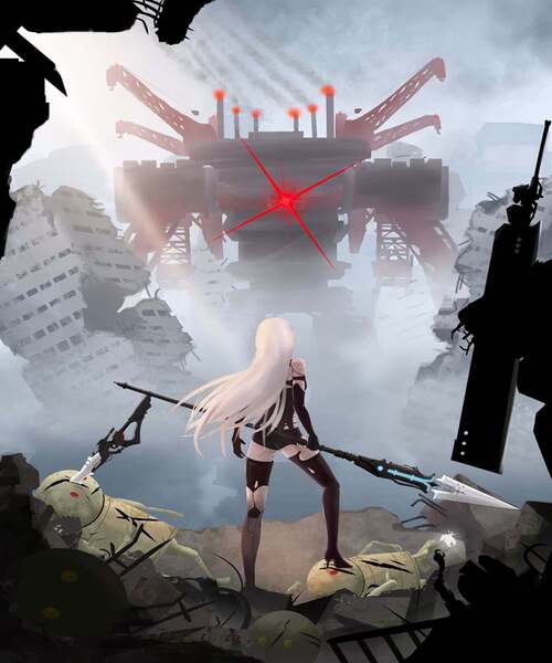 NieR Automata by MikeVPfaff