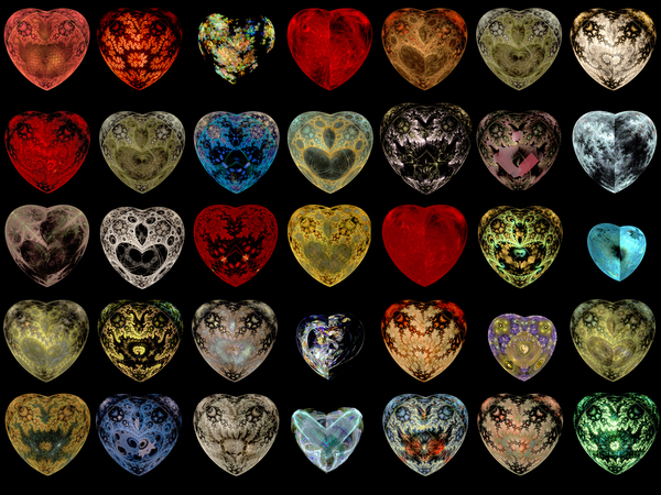 Fractal Hearts 