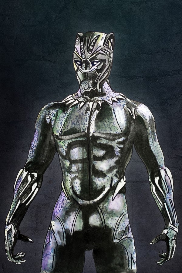 BLACK PANTHER Print