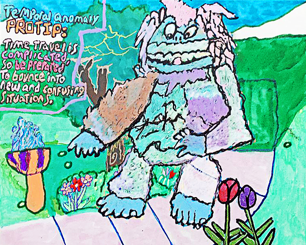 Temporal Anomaly by Chromatic Verse